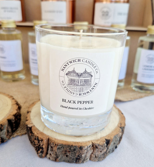 Black Pepper Soy Wax Candle