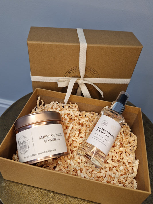 Candle & Room Spray Gift Box