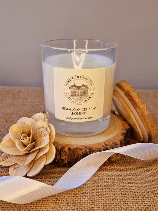 Himalayan Cedar & Jasmine Soy Wax Candle