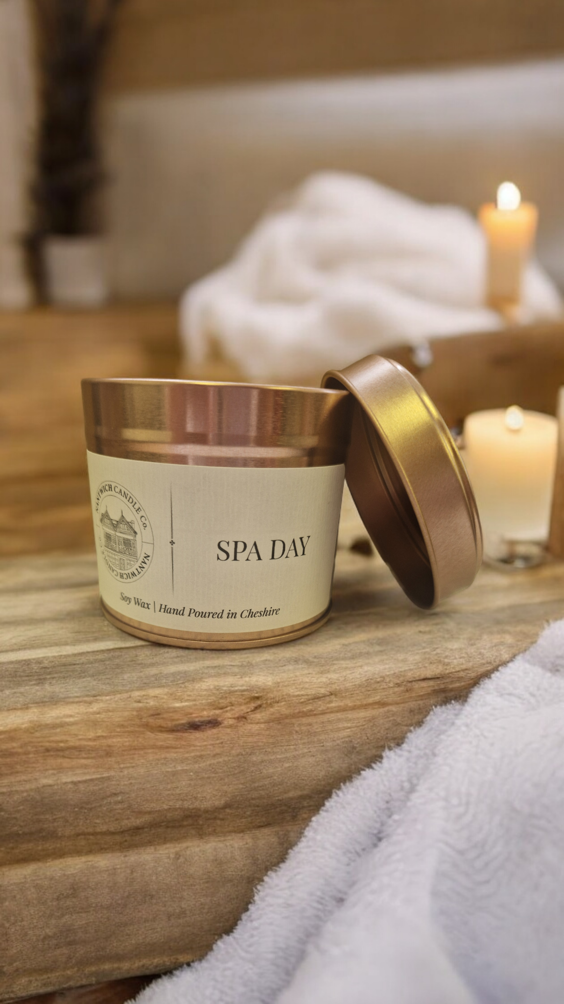 Spa Day Soy Wax Candle