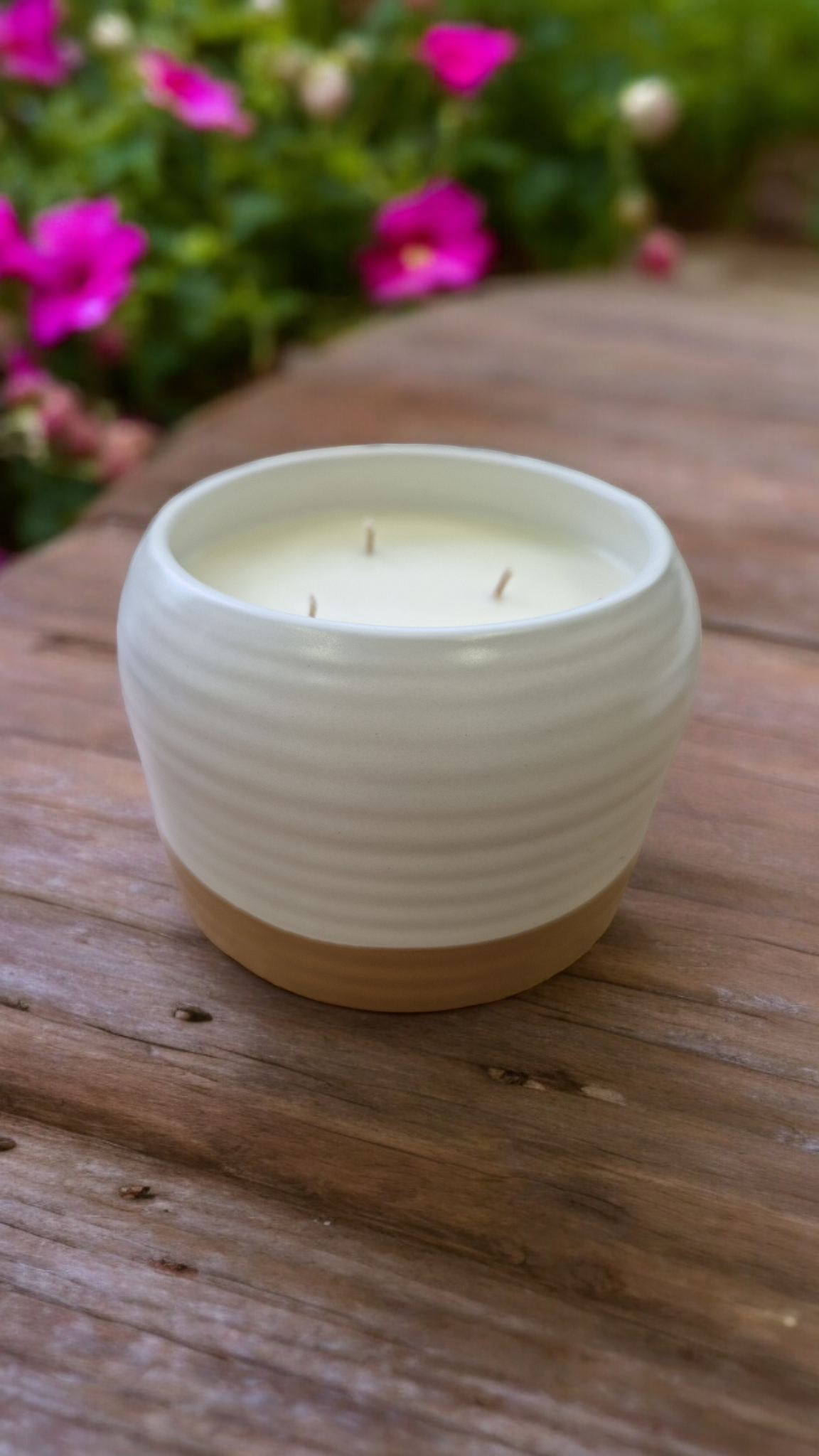 Beehive Garden Candle