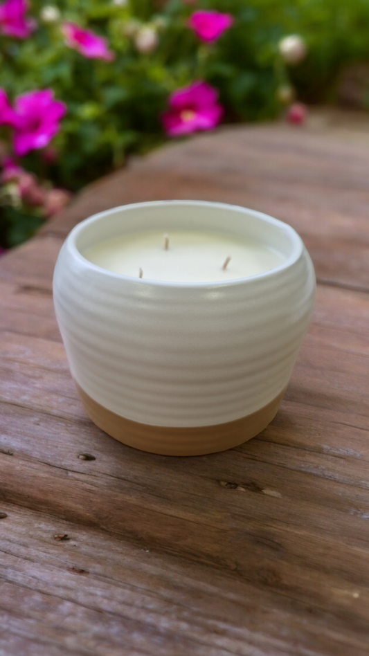 Beehive Garden Candle