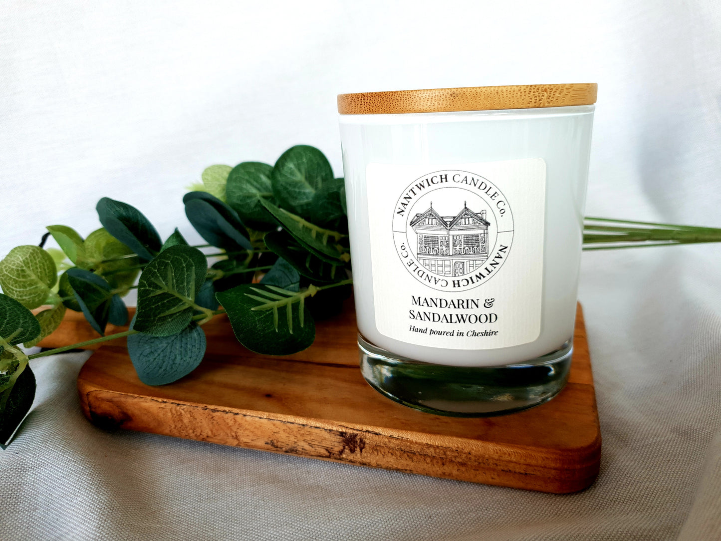 Mandarin & Sandalwood Soy Wax Candle