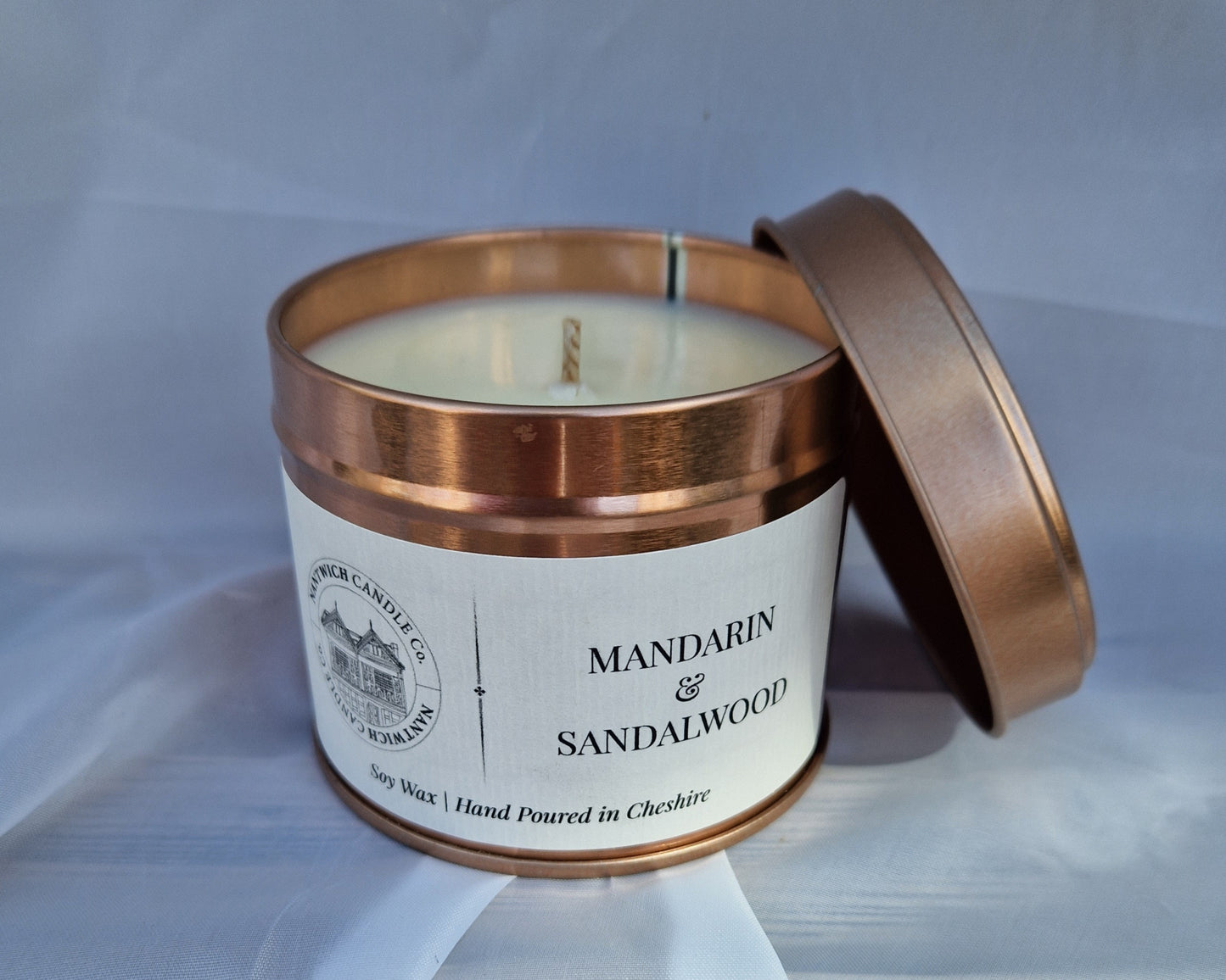 Mandarin & Sandalwood Soy Wax Candle